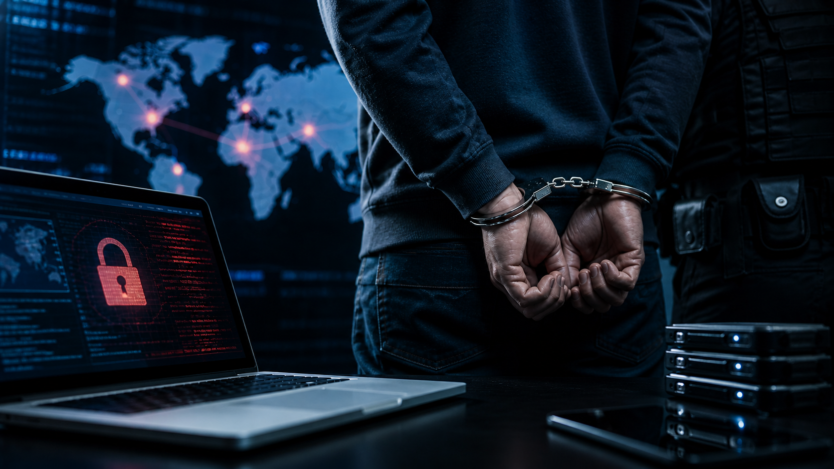 Ransomware Hacker Jailed for 102 Months After Global Cybercrime Spree